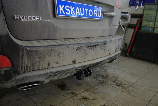 Фаркоп Auto-Hak для Hyundai Santa Fe II 5-дв. 2006-2012. Артикул J 54