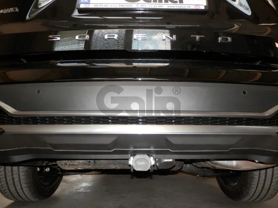 Фаркоп Galia оцинкованный для Kia Sorento IV 2020-2022 (вкл. с AdBlue). Быстросъемный крюк. Артикул K050C