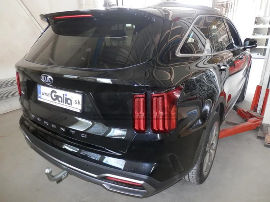 Фаркоп Galia оцинкованный для Kia Sorento IV 2020-2022 (вкл. с AdBlue). Быстросъемный крюк. Артикул K050C