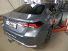 Фаркоп Galia оцинкованный для Toyota Corolla E210 седан 2019-2022. Быстросъемный крюк. Артикул T074C