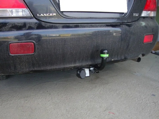 Фаркоп Лидер-Плюс для Mitsubishi Lancer 9 седан, универсал 2003-2007. Артикул M101-A