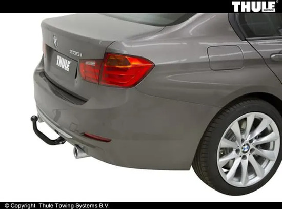 Фаркоп Brink (Thule) для BMW 3-серия F30/31 седан, универсал (искл. М3) 2012-2022. Быстросъемный крюк. Артикул 554500