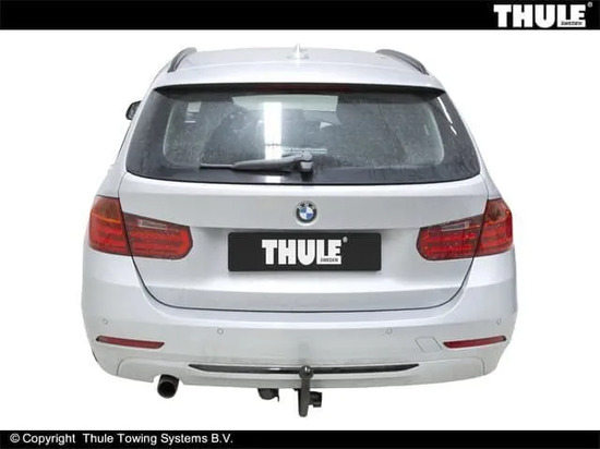 Фаркоп Brink (Thule) для BMW 3-серия F30/31 седан, универсал (искл. М3) 2012-2022. Быстросъемный крюк. Артикул 554500