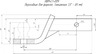 Переходник LongTeng для фаркопа (занижение 3,5 - 85 мм). Артикул HBM-LT-009