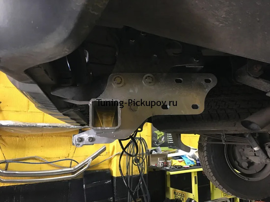 Фаркоп Galia оцинкованный для Mitsubishi L200 V 2015-2022. Быстросъемный крюк. Артикул M120C