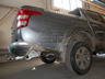 Фаркоп Galia оцинкованный для Mitsubishi L200 V 2015-2022. Быстросъемный крюк. Артикул M120C