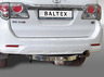 Фаркоп Baltex для Toyota Fortuner I 2013-2015 (с декор. накладкой). Фланцевое крепление. Артикул 24258808
