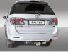 Фаркоп Baltex для Toyota Fortuner I 2013-2015 (с декор. накладкой). Фланцевое крепление. Артикул 24258808