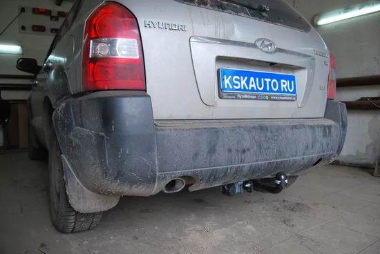 Фаркоп Лидер-Плюс для Kia Sportage II JE 2005-2010. Артикул H204-A
