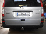 Фаркоп Galia оцинкованный для Mercedes-Benz Vito W639 RWD 2003-2014. Быстросъемный крюк. Артикул M108C