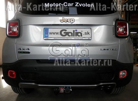 Фаркоп Galia оцинкованный для Fiat 500X 2014-2022. Артикул J011A