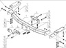 Фаркоп AvtoS для Toyota Land Cruiser Prado 120 2002-2009. Фланцевое крепление. Артикул TY 50