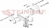 Фаркоп Steinhof для Renault Kangoo I 4x4 2001-2008. Артикул R-072
