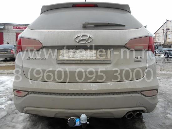 Фаркоп Baltex для Hyundai Grand Santa Fe 2013-2018. Артикул 11257412