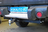 Фаркоп Bizon для Mitsubishi L200 IV 2006-2015 с накладкой из нержавеющей стали. Быстросъемный крюк. Артикул FA 0648-E(N)