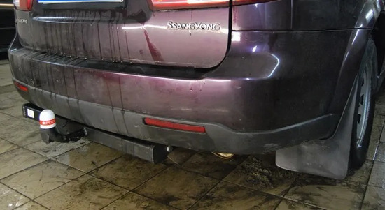 Фаркоп Трейлер для SsangYong Kyron II 2007-2015. Сварной крюк. Артикул 7510