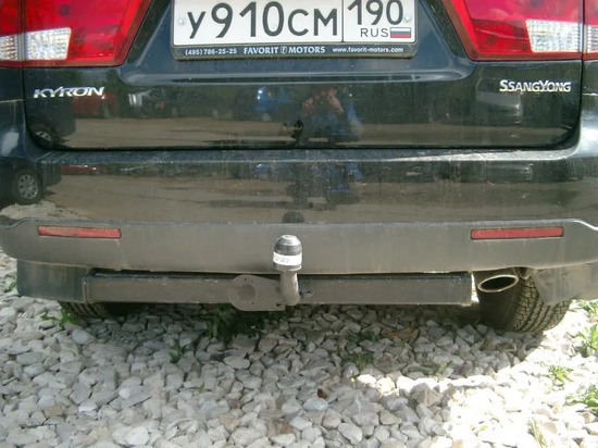 Фаркоп Трейлер для SsangYong Kyron II 2007-2015. Сварной крюк. Артикул 7510