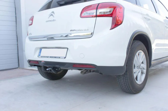 Фаркоп Aragon (быстросъемный крюк, горизонтальное крепление) для Citroen C4 Aircross 2012-2017. Артикул E4209AS