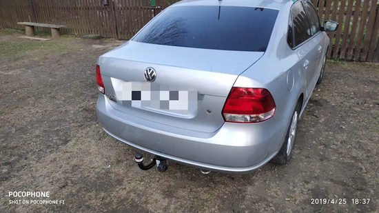 Фаркоп Oris (ранее Bosal) для Volkswagen Polo V седан 2009-2020. Артикул 2193-A