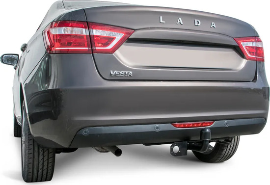 Фаркоп Atlas для Lada Vesta (в т.ч. Cross, Sport, CNG) 2015-2022. Артикул F.6012.003