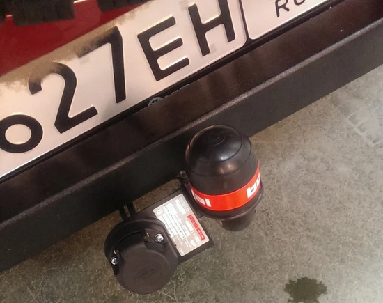 Фаркоп Oris (ранее Bosal) для Suzuki Grand Vitara III 5-дв. 2005-2015. Артикул 2850-A