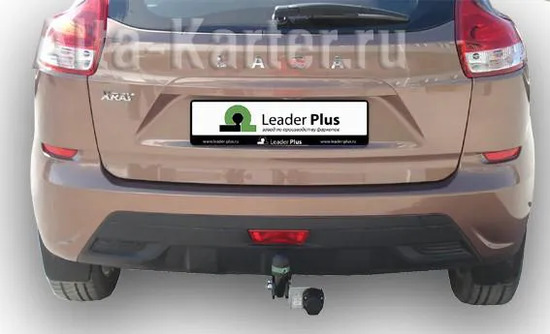 Фаркоп Лидер-Плюс для Lada X-Ray 2016-2022. Артикул VAZ-42A