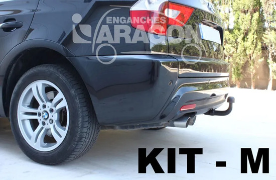 Фаркоп Aragon (быстросъемный крюк, вертикальное крепление) для BMW X3 Е83 2004-2010.. Артикул E0805AV