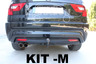 Фаркоп Aragon (быстросъемный крюк, вертикальное крепление) для BMW X3 Е83 2004-2010.. Артикул E0805AV