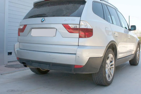 Фаркоп Aragon (быстросъемный крюк, вертикальное крепление) для BMW X3 Е83 2004-2010.. Артикул E0805AV