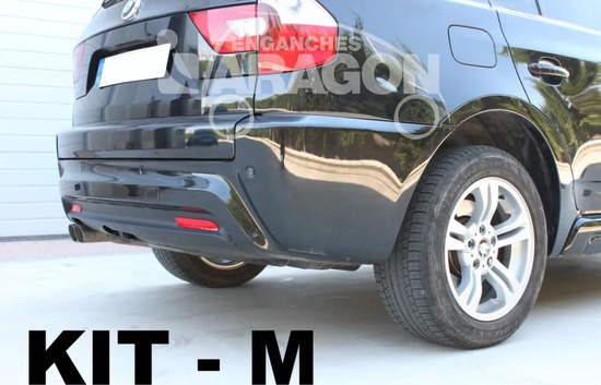 Фаркоп Aragon (быстросъемный крюк, вертикальное крепление) для BMW X3 Е83 2004-2010.. Артикул E0805AV