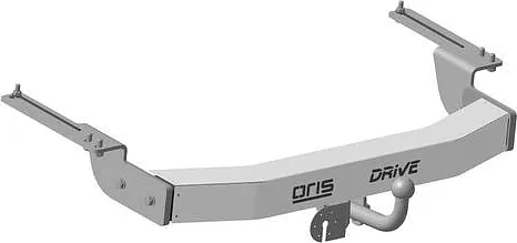 Фаркоп Oris (ранее Bosal) для Toyota Land Cruiser Prado 150 2009-2022 с нержавеющей накладкой и подсветкой. Артикул 3063-AOD