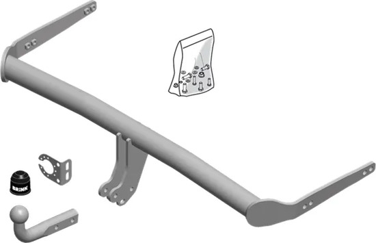 Фаркоп Brink (Thule) для Volkswagen Golf VII универсал (вкл. 4Motion) 2012-2020. Артикул 586500