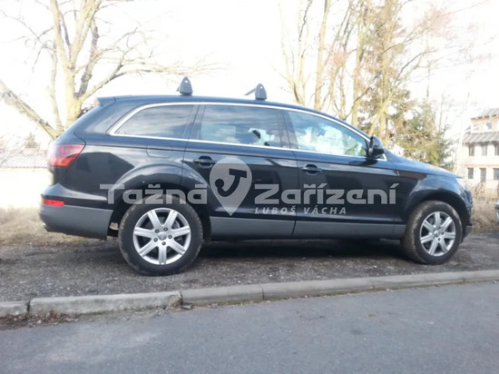 Фаркоп Steinhof для Audi Q7 I 2006-2014 (вкл. S-line, кроме панорамной крыши). Быстросъемный крюк. Артикул A-093