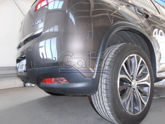 Фаркоп Galia оцинкованный для Citroen C4 Aircross 2012-2017. Быстросъемный крюк. Артикул M122C