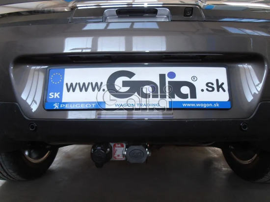 Фаркоп Galia оцинкованный для Citroen C4 Aircross 2012-2017. Быстросъемный крюк. Артикул M122C