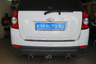 Фаркоп Galia оцинкованный для Chevrolet Captiva (для авто с запаской снизу) 2006-2012. Артикул C060A