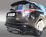 Фаркоп Baltex для Toyota RAV4 IV 2013-2019 с накладкой из нержавеющей стали. Фланцевое крепление. Артикул 24233908