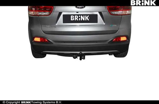 Фаркоп Brink (Thule) для Kia Sorento III Prime 2014-2020. Быстросъемный крюк. Артикул 649000