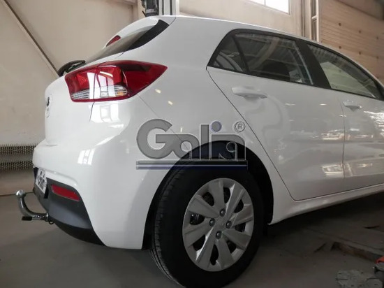 Фаркоп Galia оцинкованный для Kia Rio IV хетчбек 5 дверей (Европа) 2017-2022. Артикул K039C