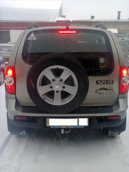 Фаркоп Лидер-Плюс для Chevrolet Niva 2123 2002-2020. Артикул VAZ-09A