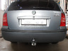 Фаркоп Galia оцинкованный для Skoda Octavia A4 1996-2004 седан, универсал. Быстросъемный крюк. Артикул S085C
