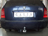 Фаркоп Galia оцинкованный для Skoda Octavia A4 1996-2004 седан, универсал. Быстросъемный крюк. Артикул S085C