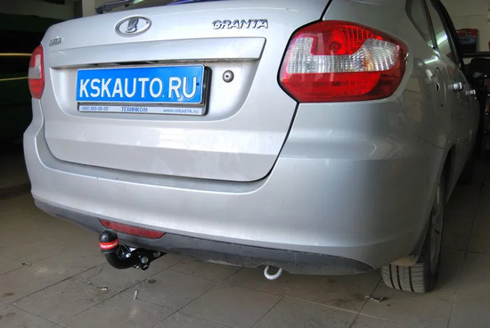 Фаркоп Oris (ранее Bosal) для Lada Kalina (1118) седан, универсал 2004-2013. Артикул 1218-A