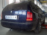 Фаркоп Galia оцинкованный для Skoda Octavia A4 1996-2004 седан, универсал. Быстросъемный крюк. Артикул S085C