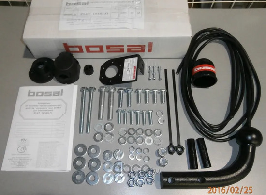 Фаркоп Oris (ранее Bosal) для Fiat Doblo I Minivan, Van 2001-2016. Артикул 2626-A