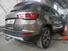 Фаркоп Galia оцинкованный для Seat Ateca 2016-2022. Быстросъемный крюк. Артикул S119C