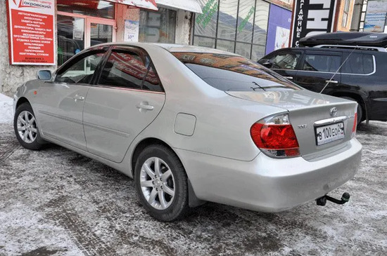 Фаркоп Лидер-Плюс для Toyota Camry V седан 2001-2006. Артикул T104-A
