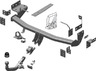 Фаркоп Brink (Thule) для Infiniti FX 30/37/50 2008-2013. Быстросъемный крюк. Артикул 550900