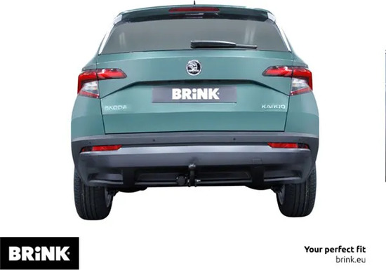 Фаркоп Brink (Thule) для Skoda Karoq (NU7) 2017-2022 Твердое крепление. Артикул 647400