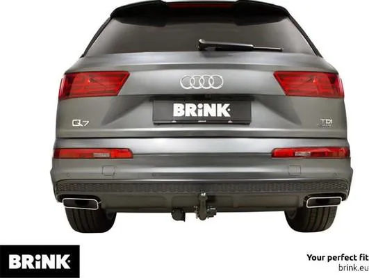 Фаркоп Brink (Thule) для Audi Q7 II 2015-2022. Быстросъемный крюк. Артикул 606400